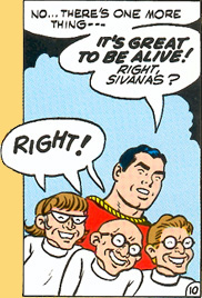 Captain Marvel and the Sivanas come out of suspended animation!