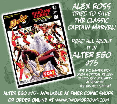Alter Ego #75 Features Ross
