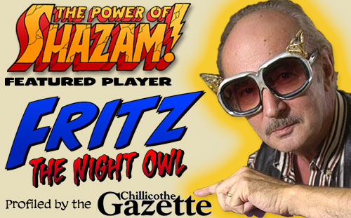 Fritz the Nite Owl Profiled in the Chillicothe Gazette!