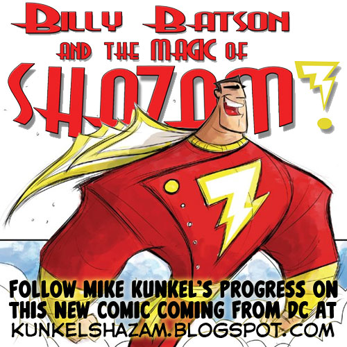Mike Kunkel Starts Shazam! Blog